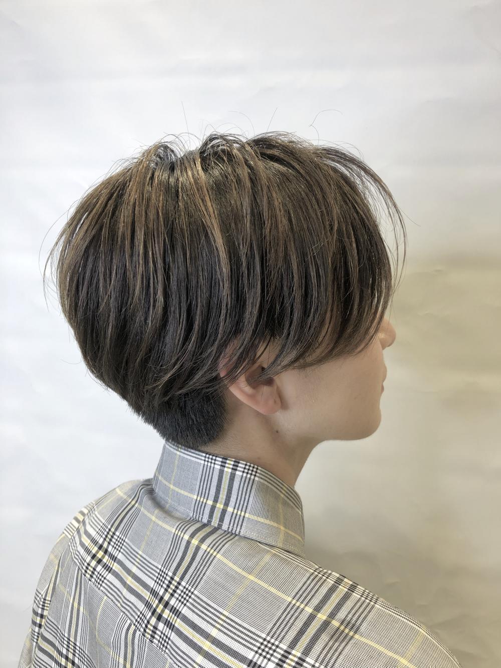⑧大人刈上げ女子トランクスショート