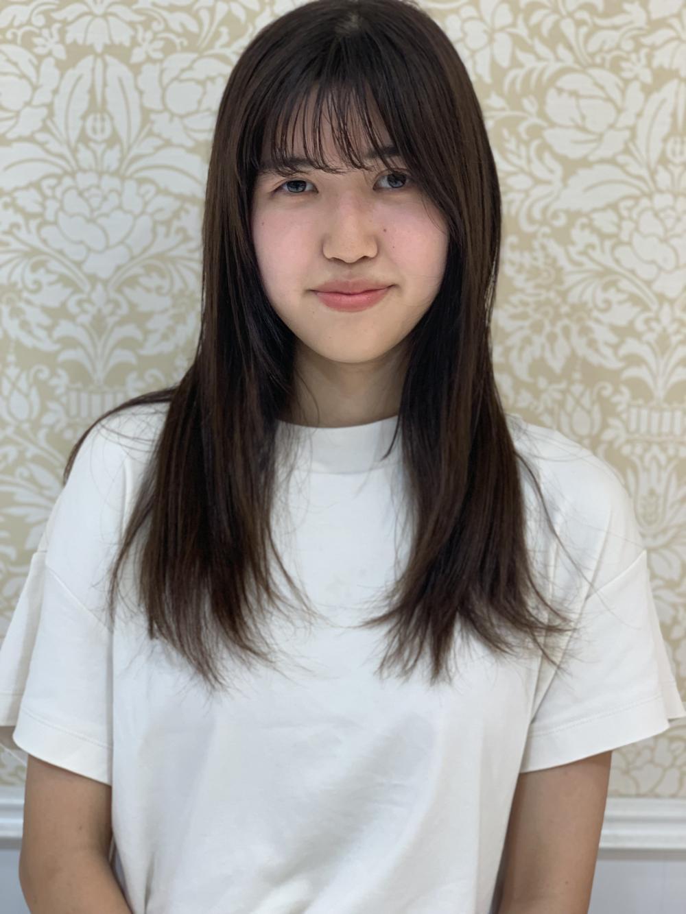 まずは一剤をつけて反応後、流します。