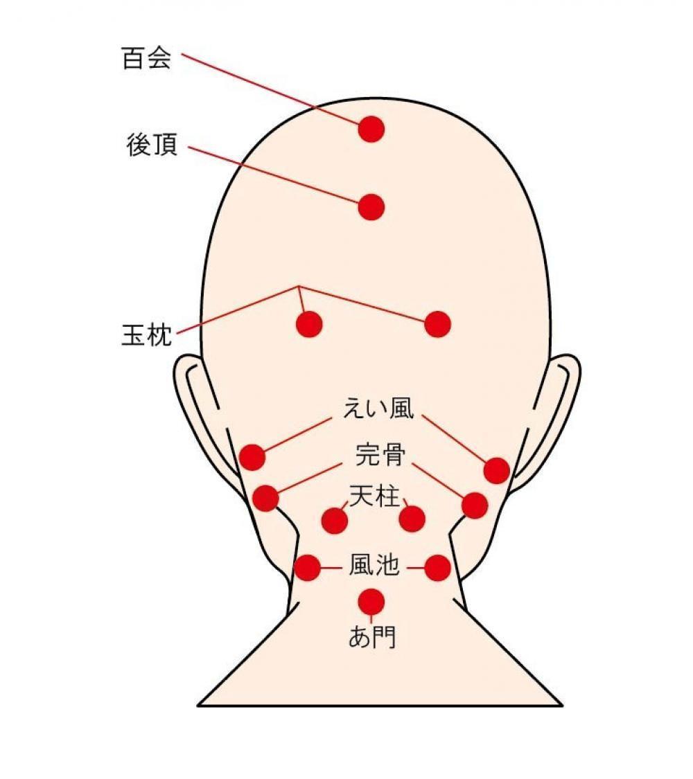 ヘッドスパで疲れを癒す