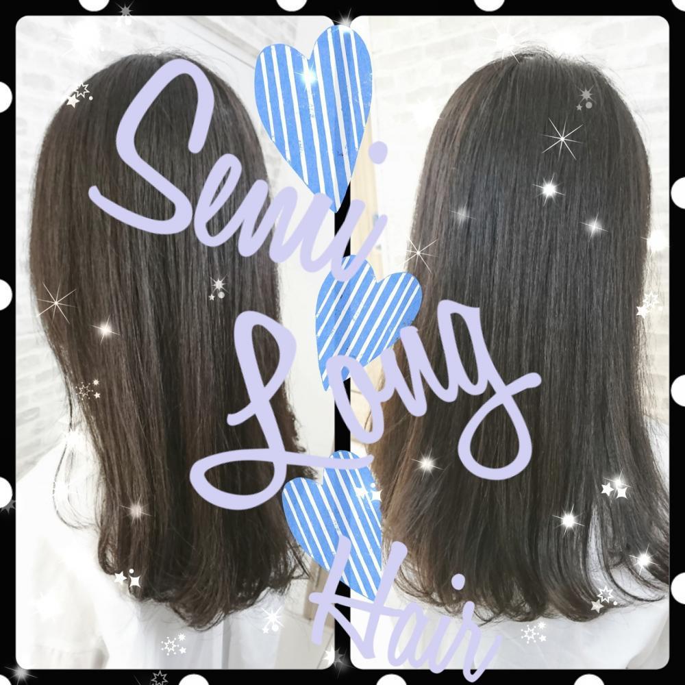 ★知っておきたいセミロングヘアの特徴とその魅力‼★
