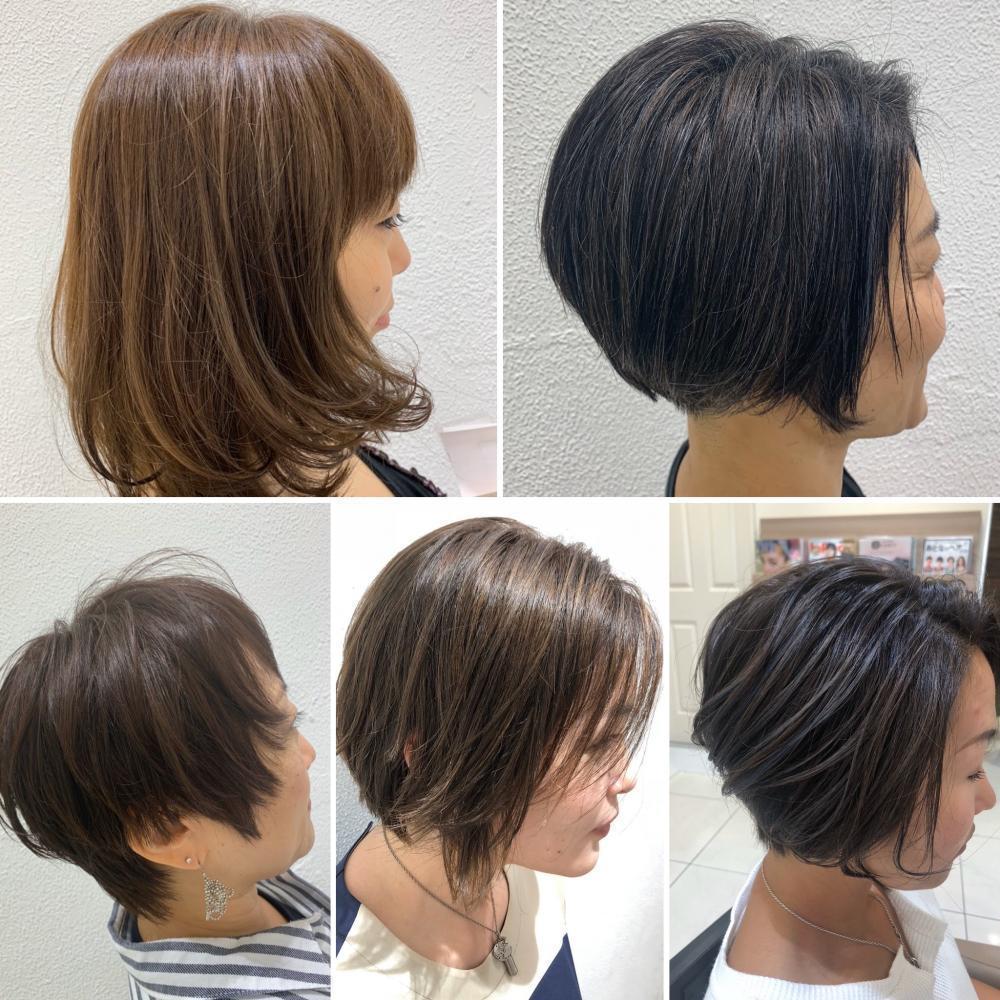 肌色に合わせてヘアカラーを選ぶ☆