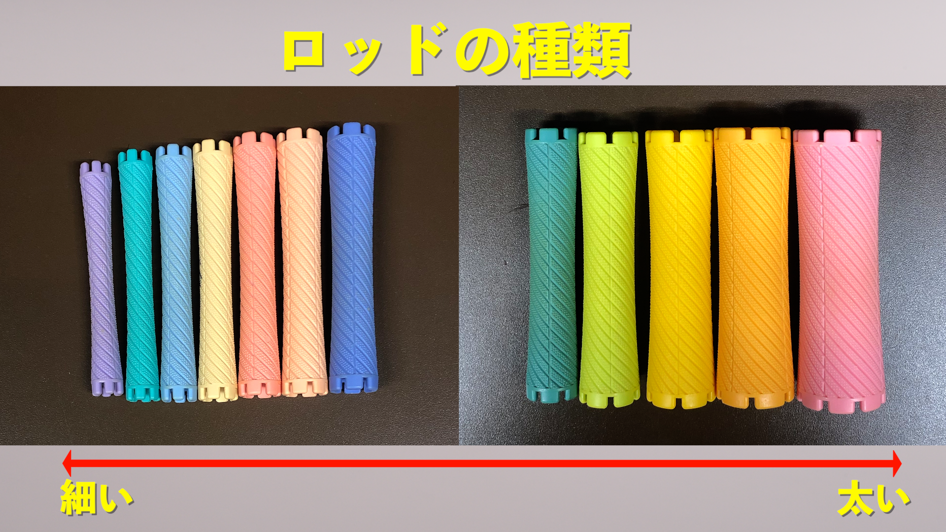 ②パーマの強さについて