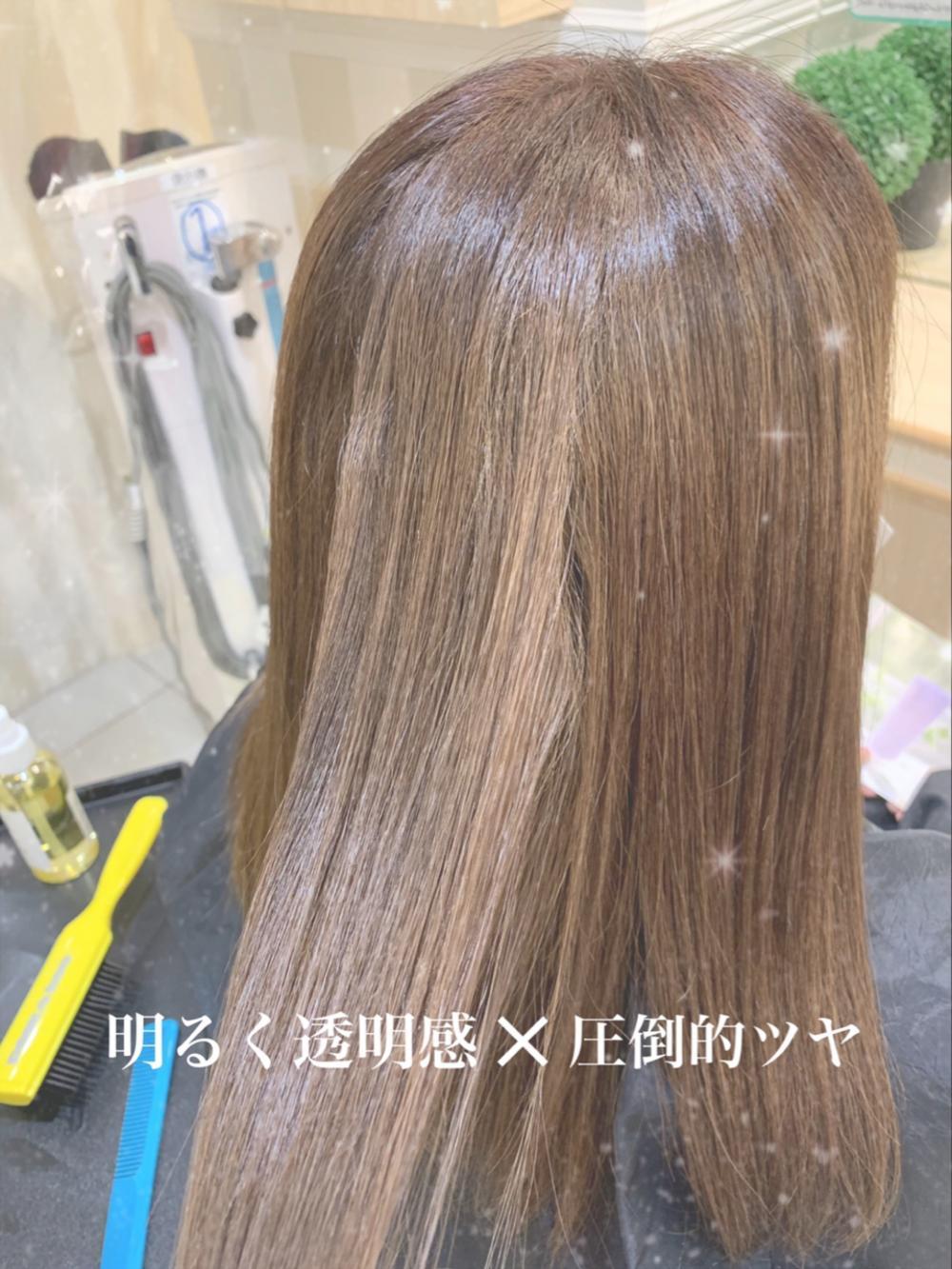 脱暗い白髪染め