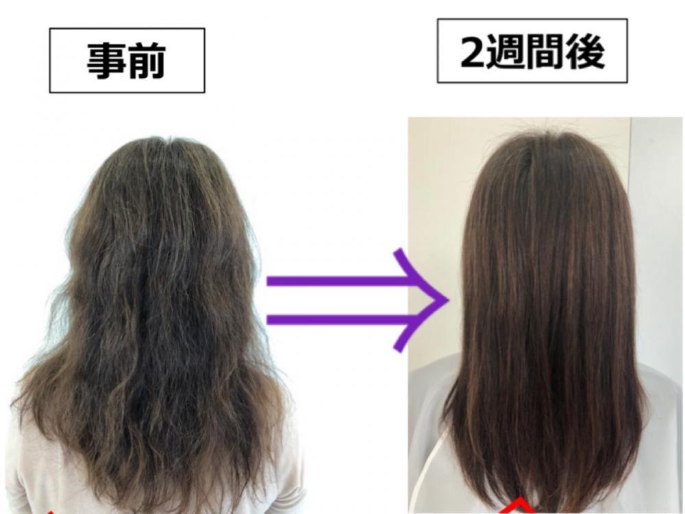 【ディオーラムでガラッと変わった髪質を改善！】