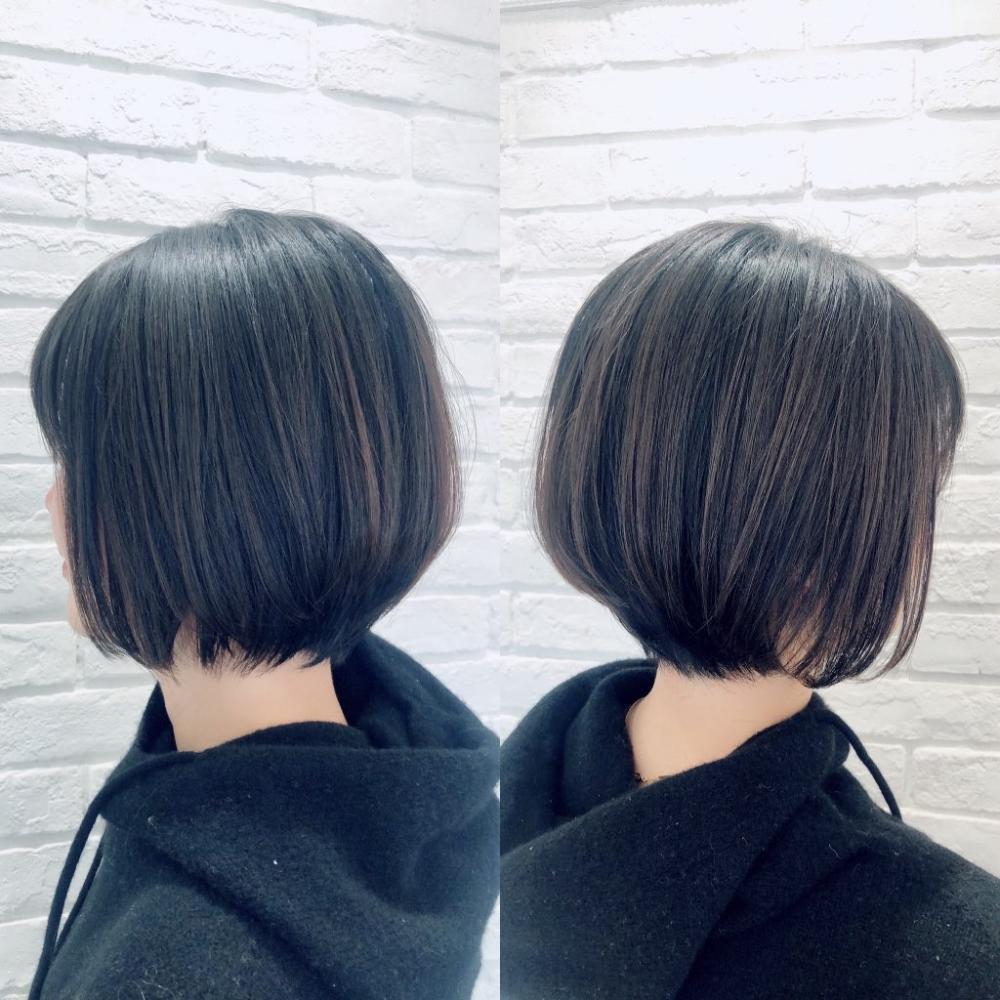 挑戦しやすい！大人女性のグラデーションボブ