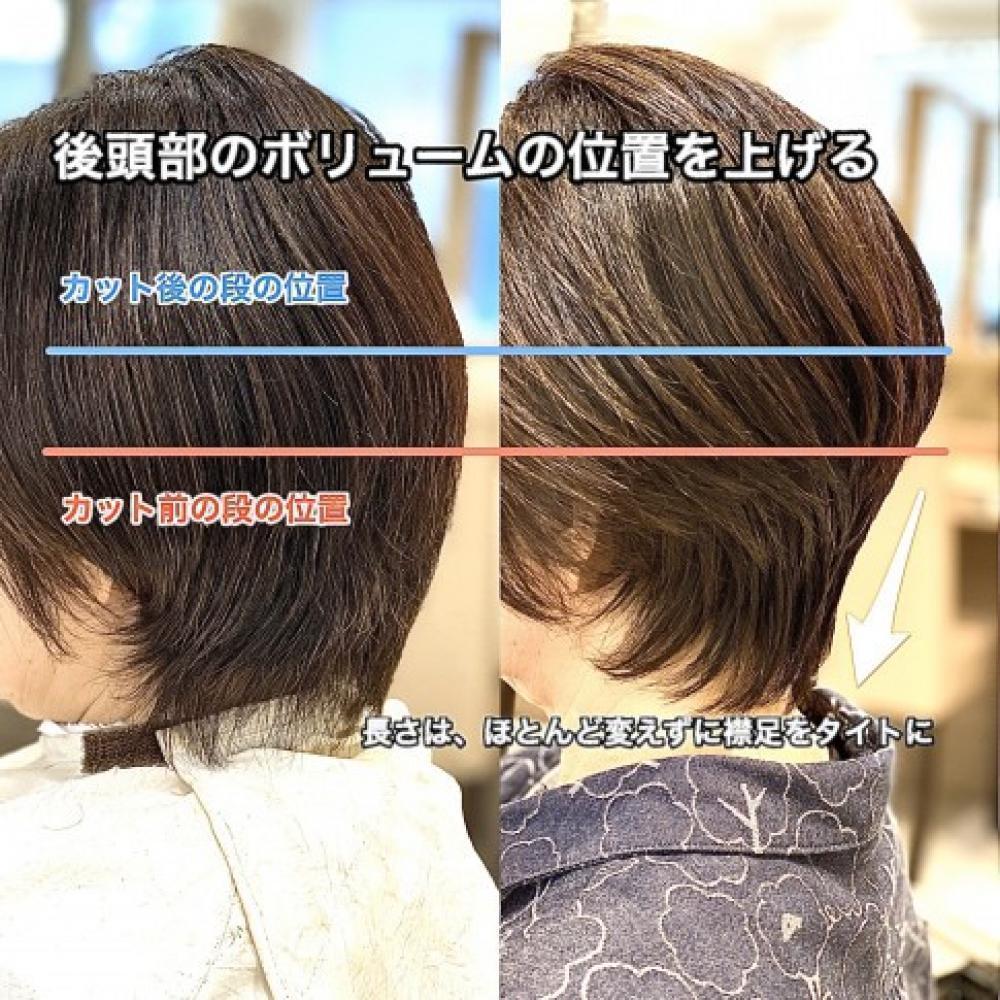 ショートスタイルを綺麗に見せるにはバランスが大切