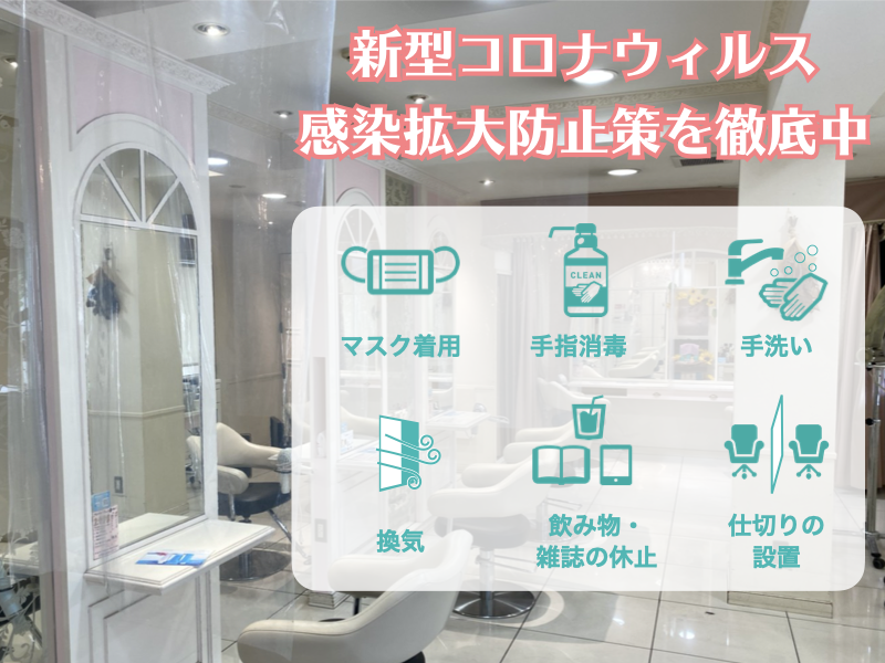   『新型コロナウィルス感染症対策』店舗の取り組みについて