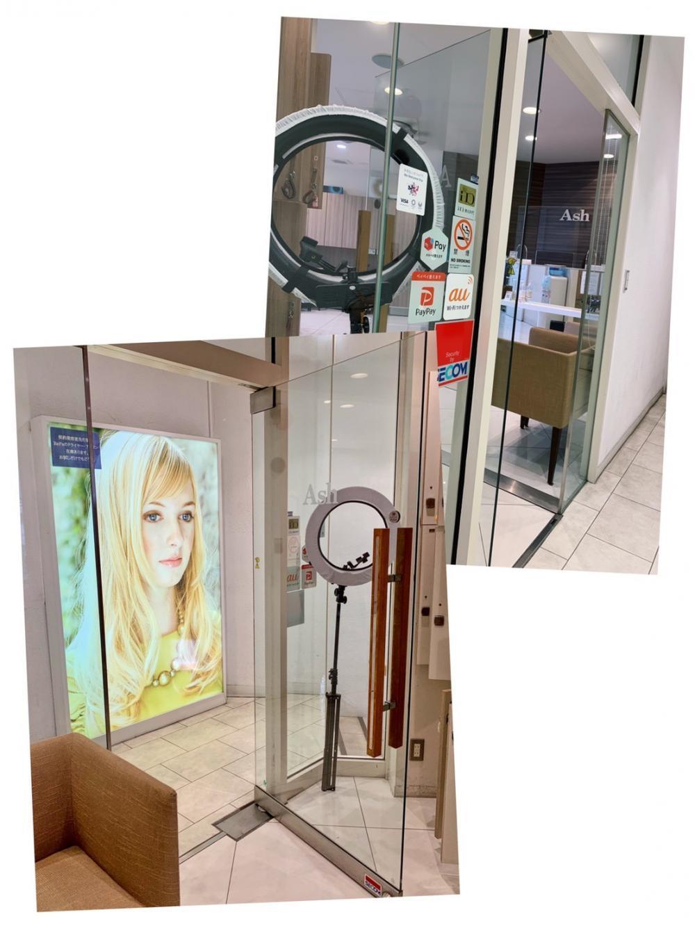 【店内の換気】