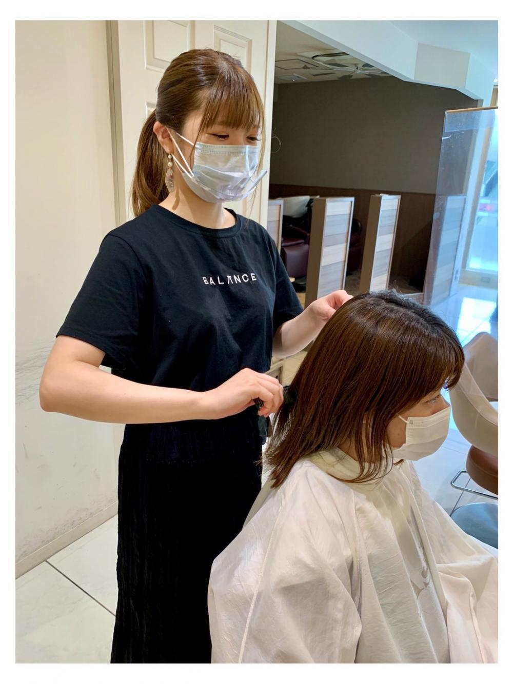 お客様のマスクの着用