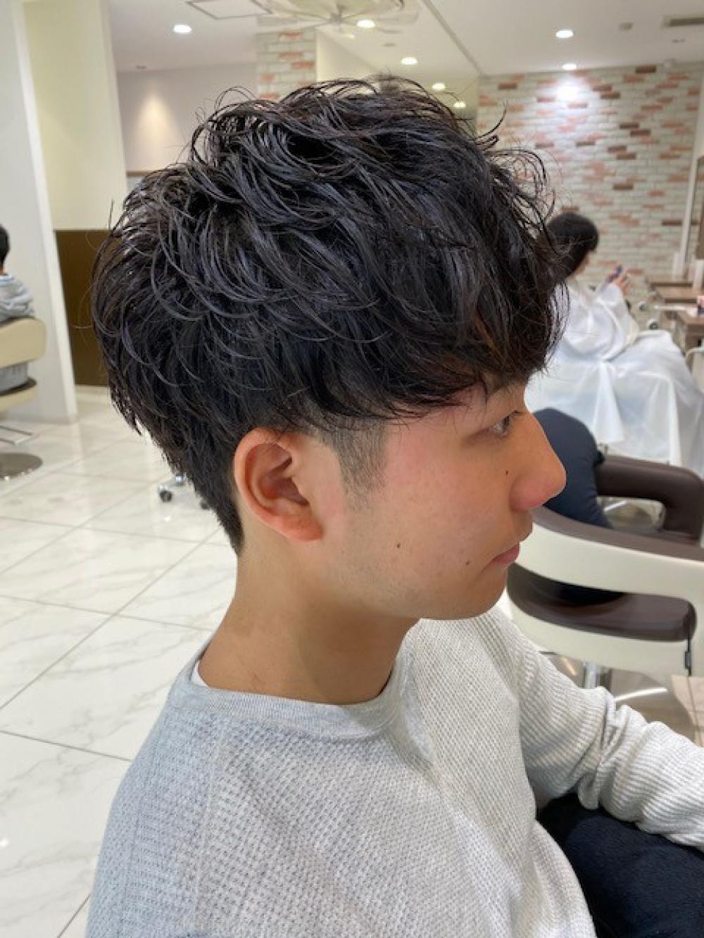 前髪にかけない