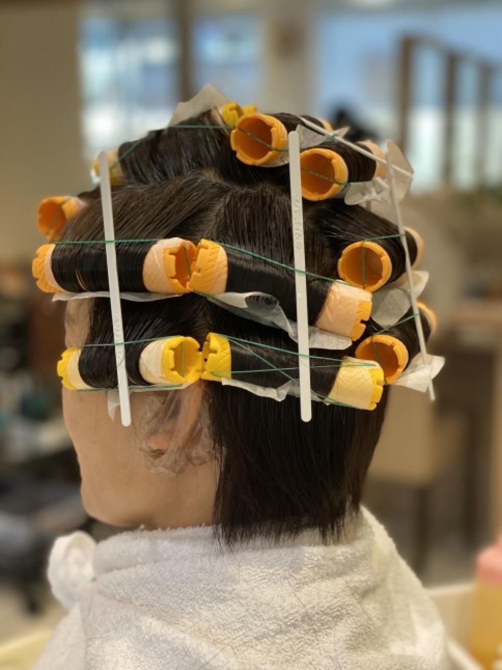 パーマって時間かかりそう