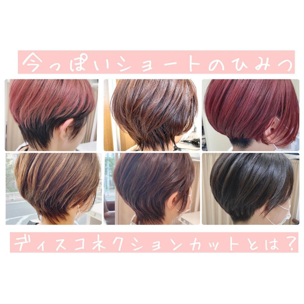 今っぽいショートのひみつ【ディスコネクションカット】とは？