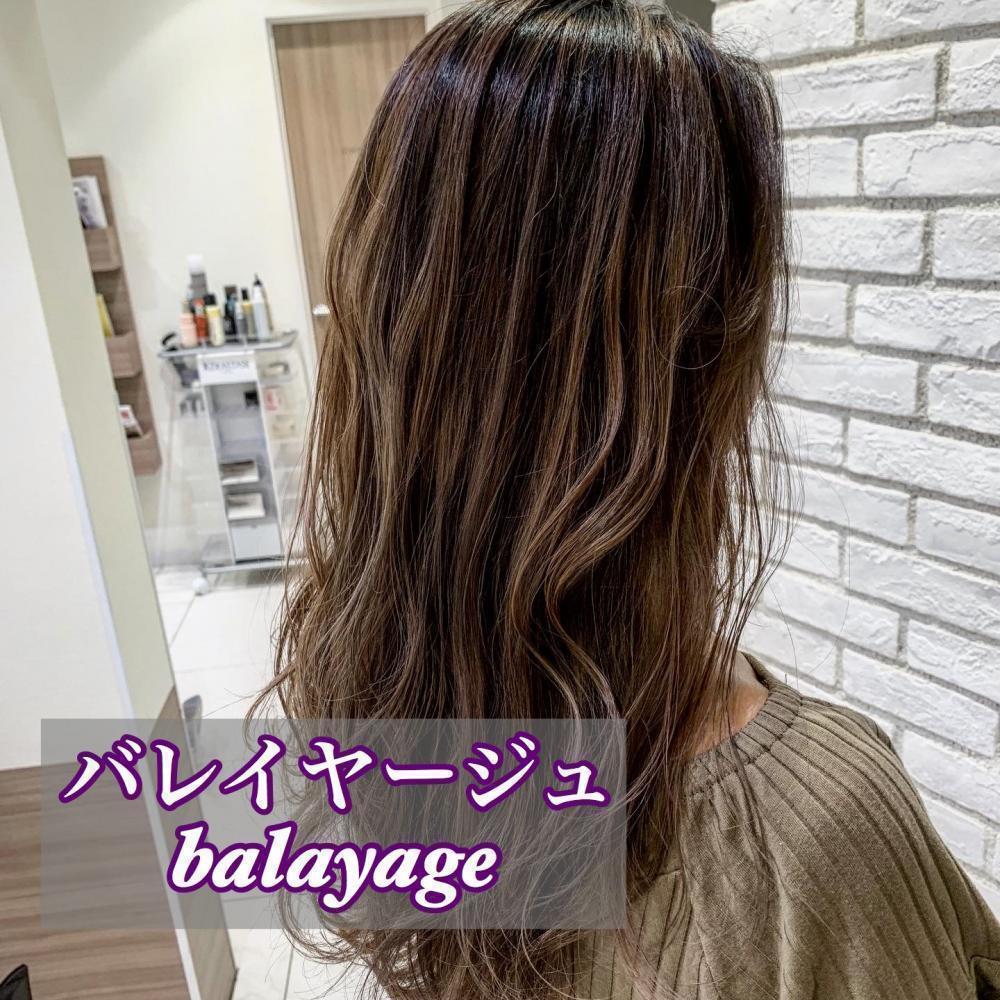 白髪率40%〜70%の方にオススメ！バレイヤージュ☆