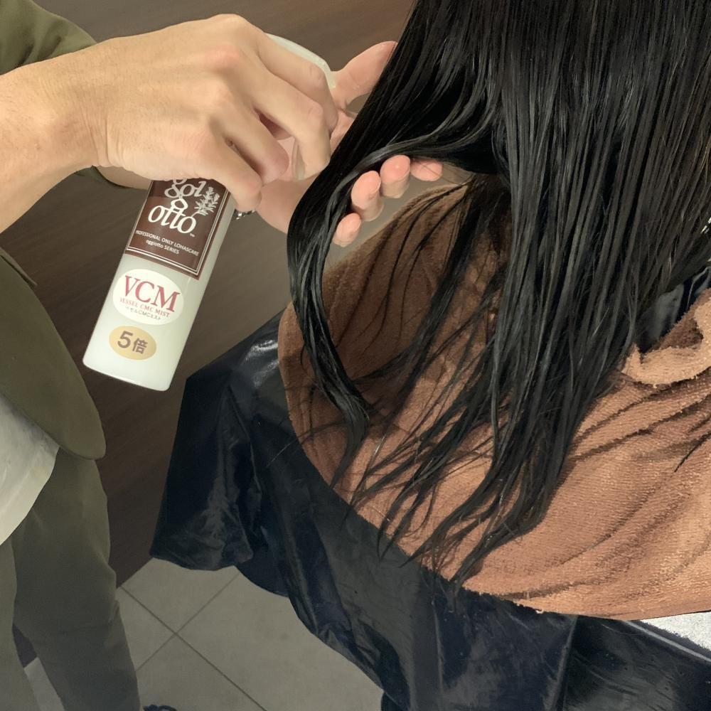 『キューティクルの補修』