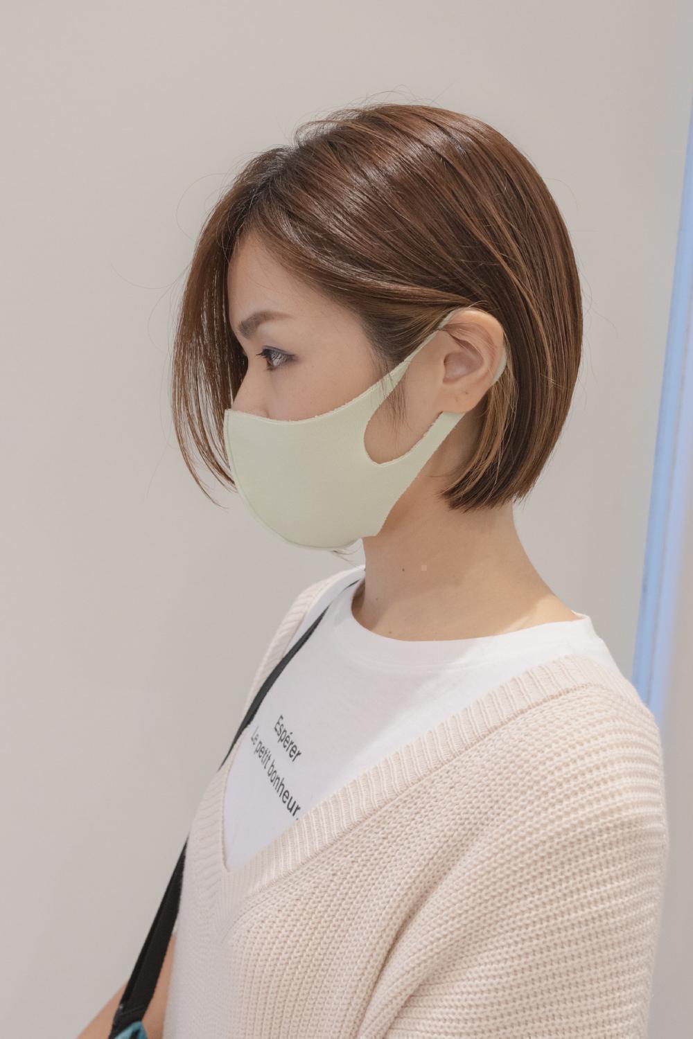 襟足ぱつっと