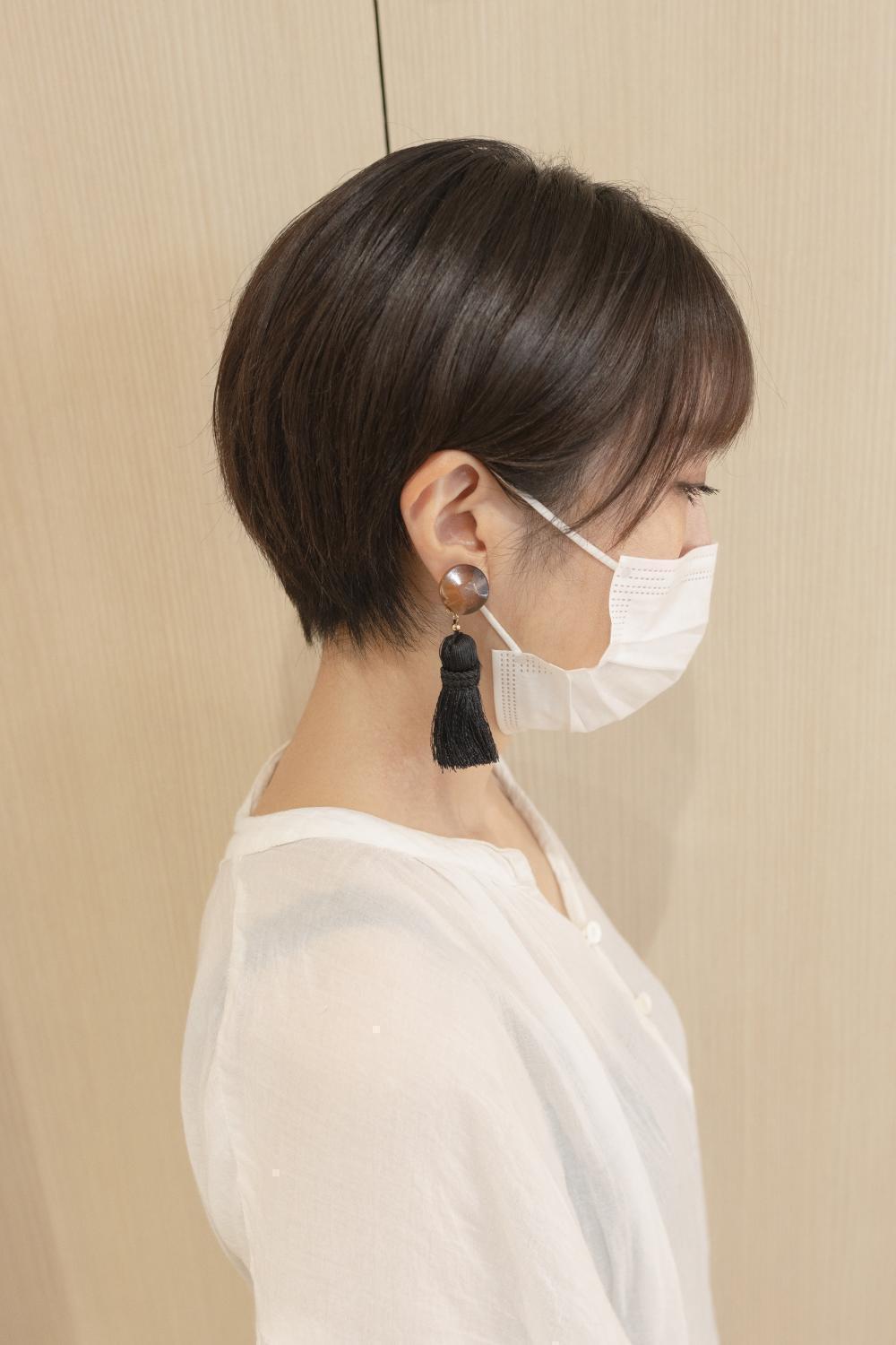 丸みショート
