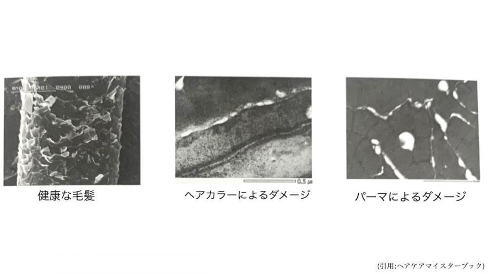 ダメージの原因①ヘアカラーやパーマによるダメージ