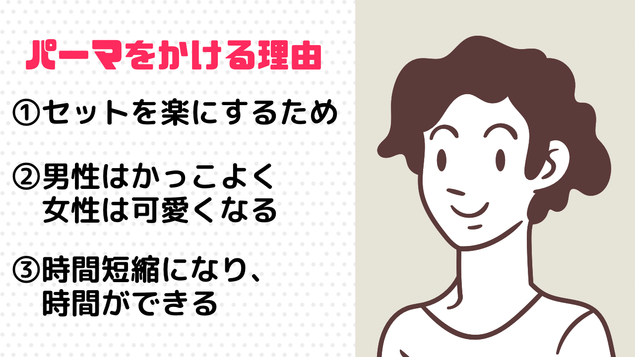 そもそもパーマってなぜかけるの？