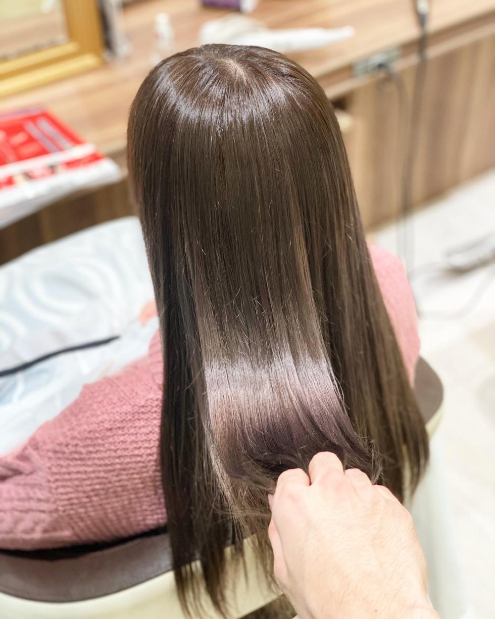 濃いめラベンダーグレー