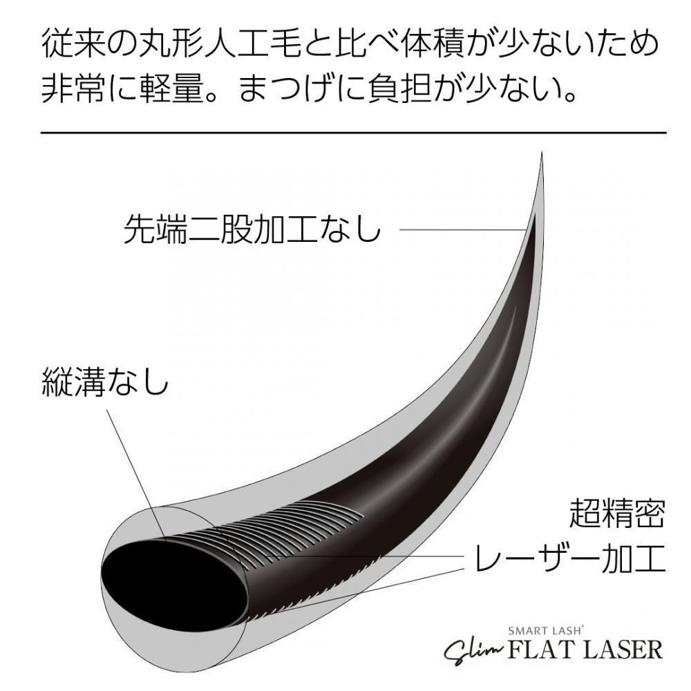 毛先まで濃く演出できる