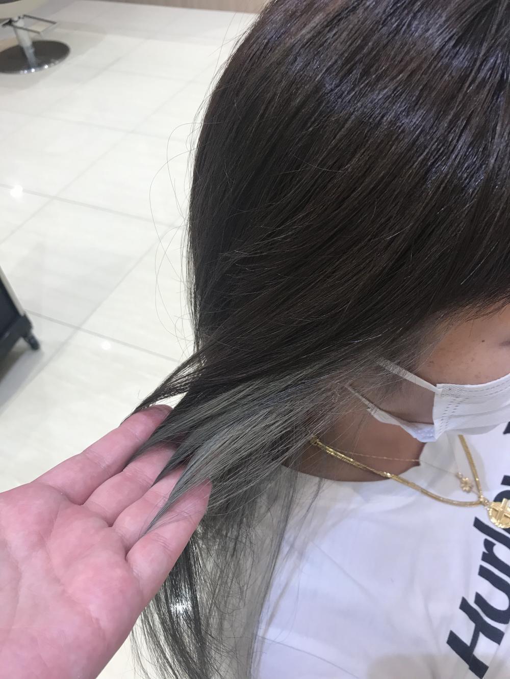派手になり過ぎないインナーカラー