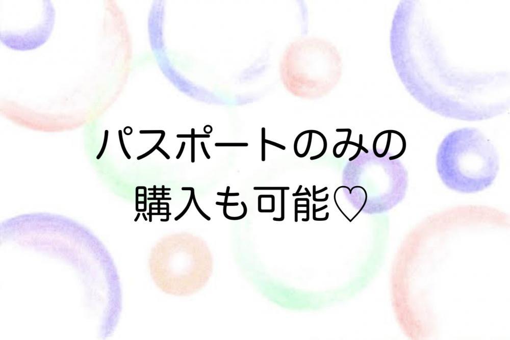 パスポートのみの購入も可！