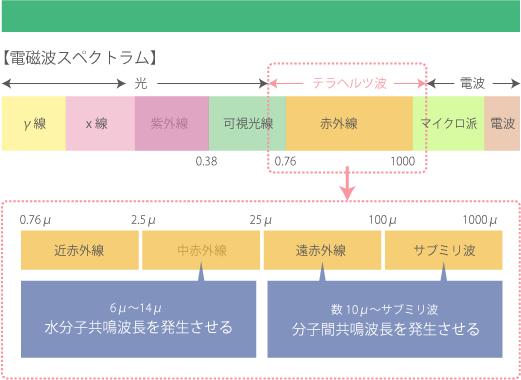 テラヘルツ波って何だろう？～究極の艶髪～