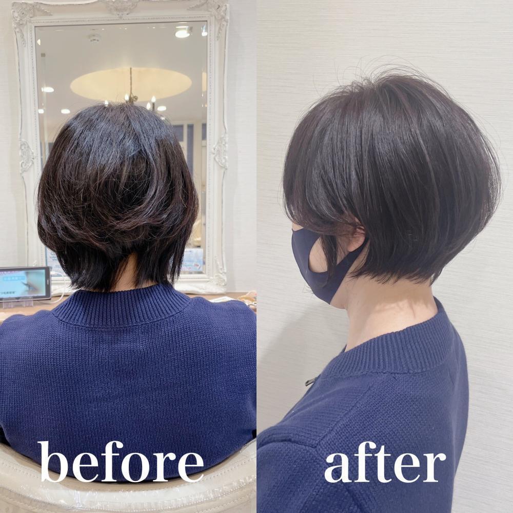 襟足の生え癖が強い・くせでまとまらない
