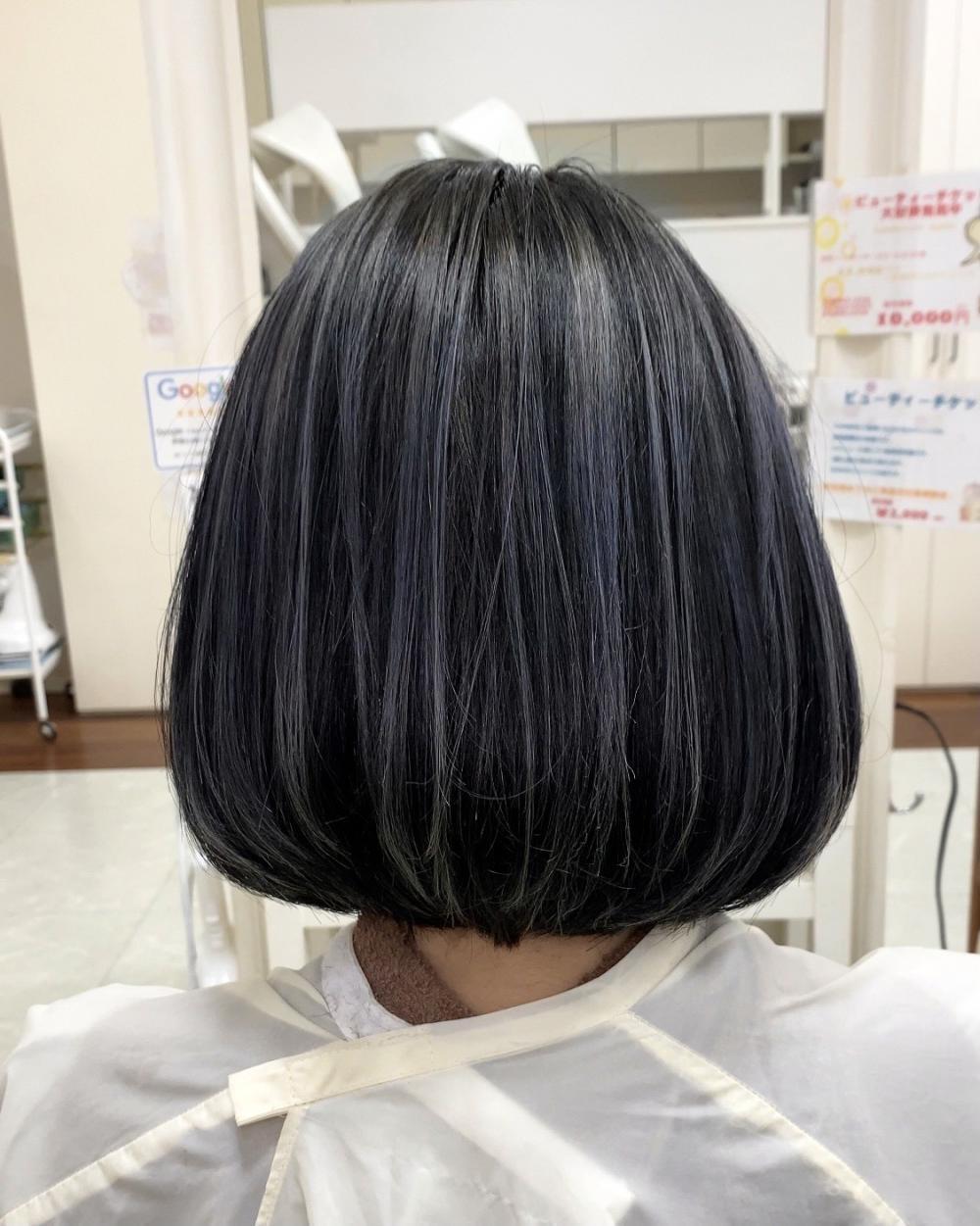 ボブでもできるハイライト