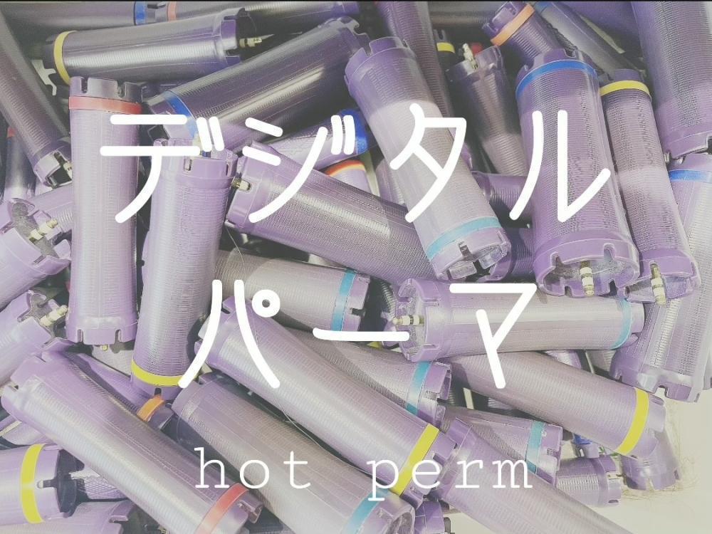 ★デジタルパーマ (ホット系)