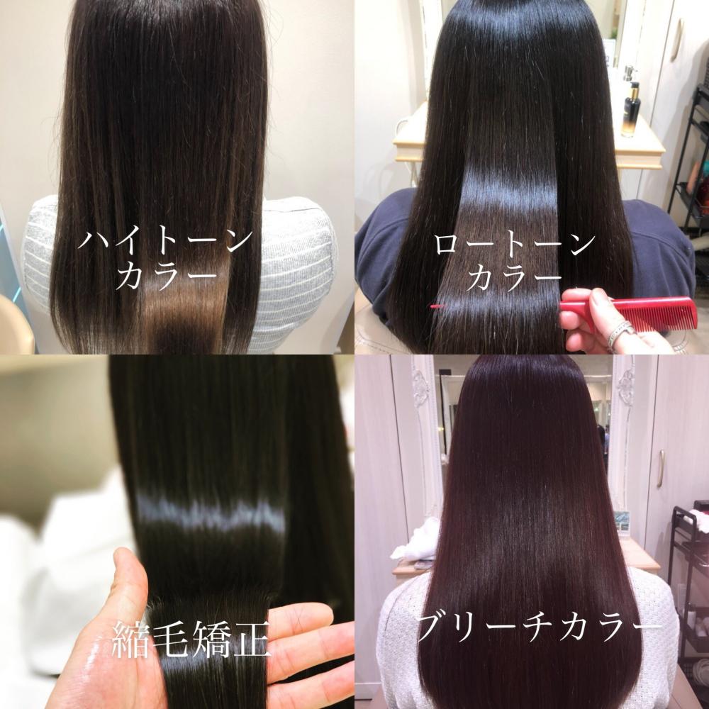 美容師がその時々で配合するから叶うどんな履歴にも対応のトリートメント。