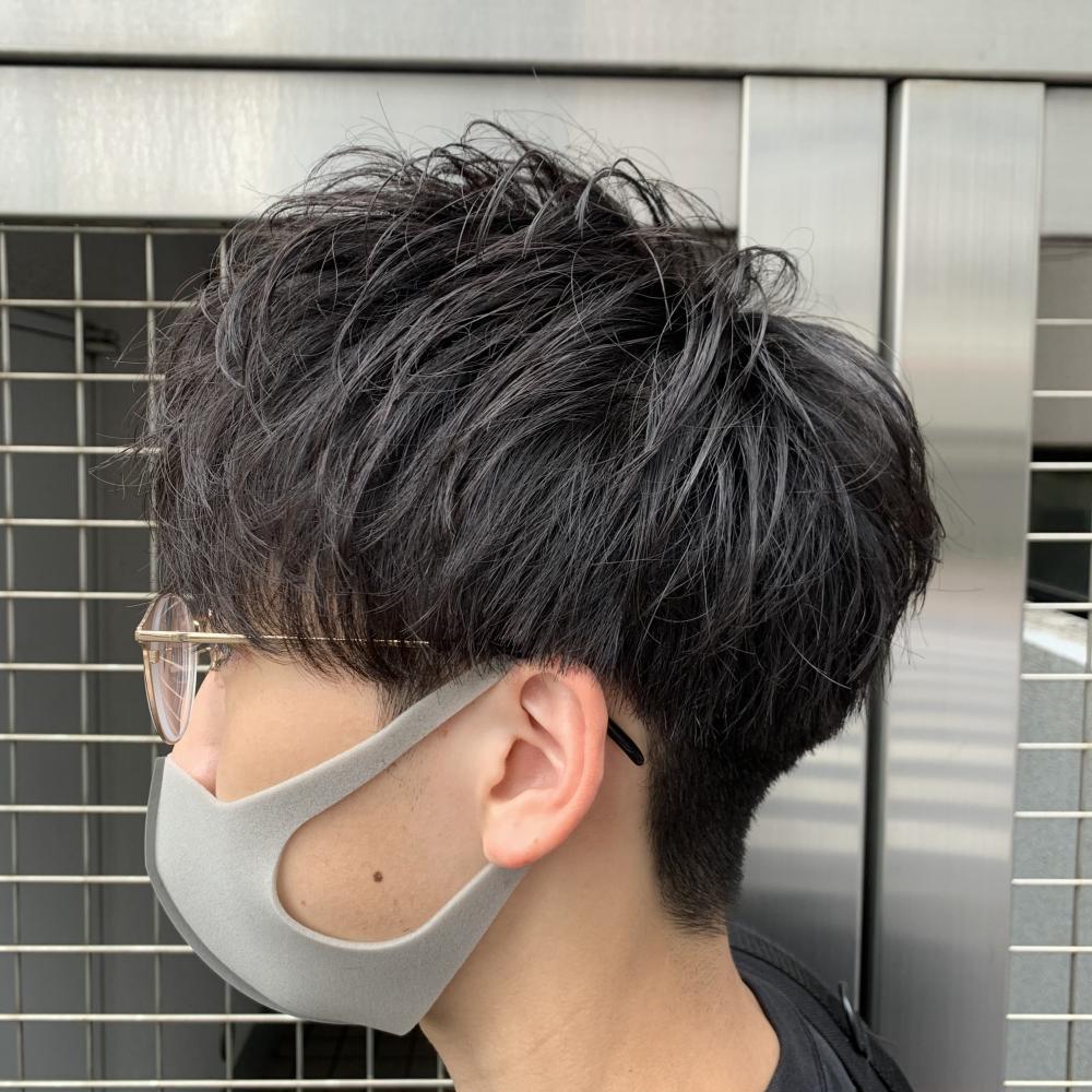 【セットを簡単にするナチュラルパーマ】
