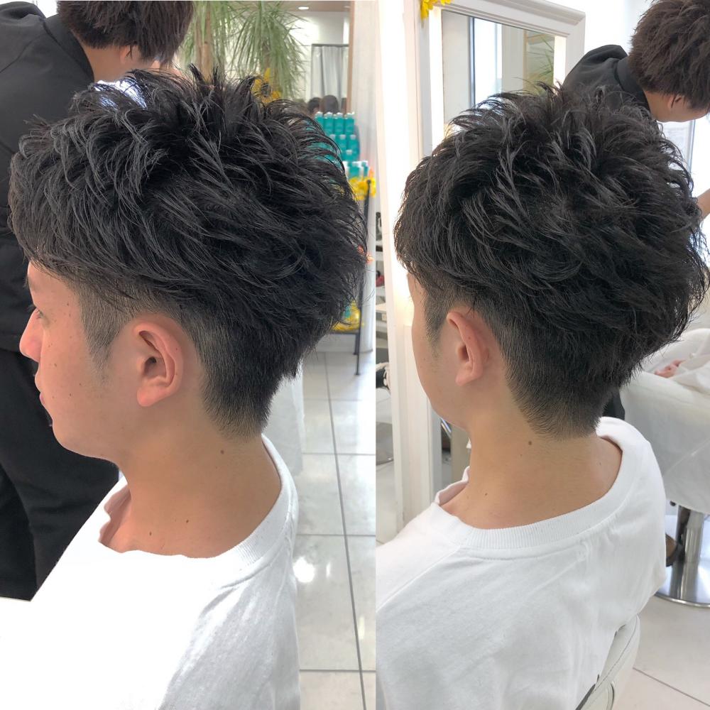 パーマかけてみたいけどセットが難しそう、、