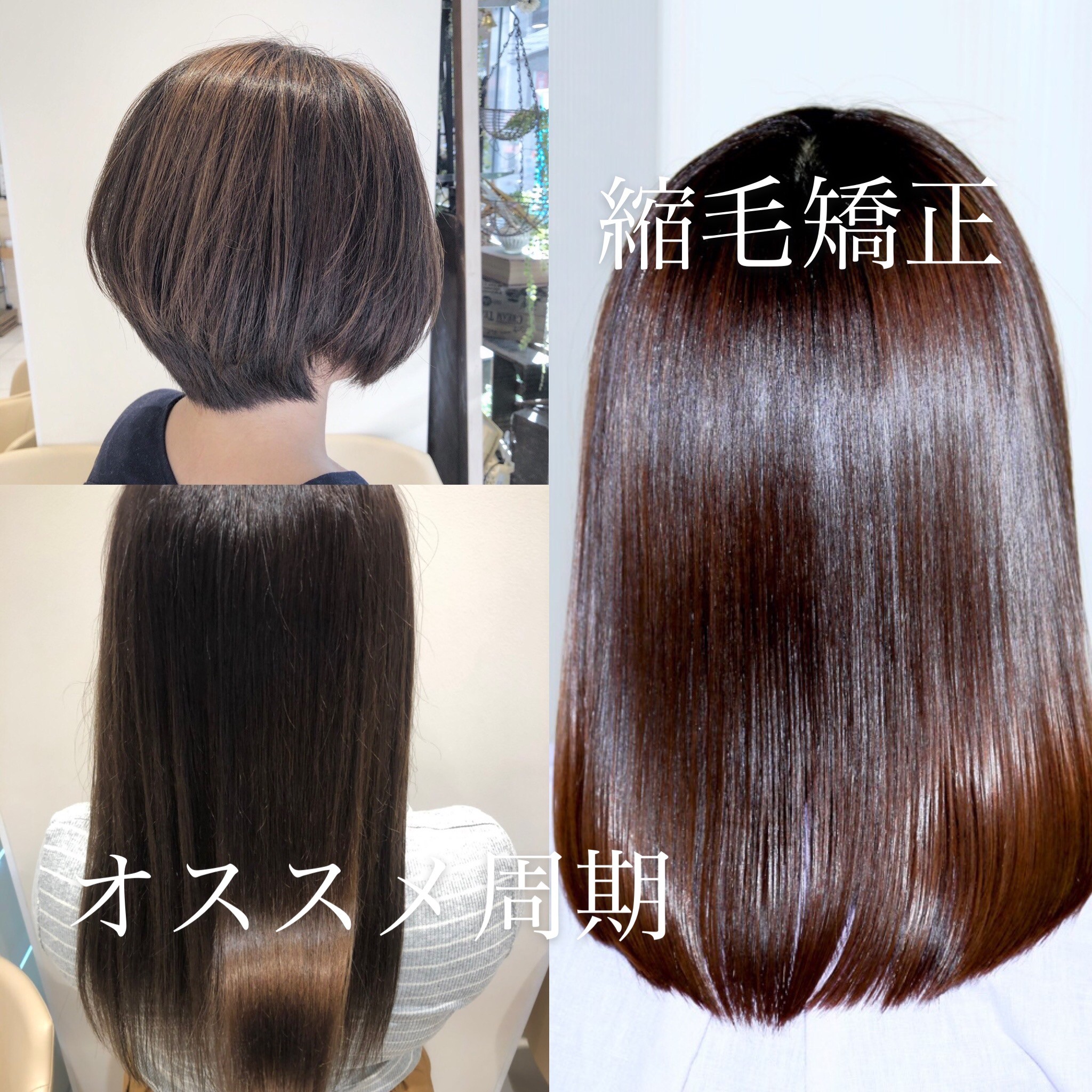 定期的にかけて良い状態を保ちましょう♪縮毛矯正をかける周期の目安。