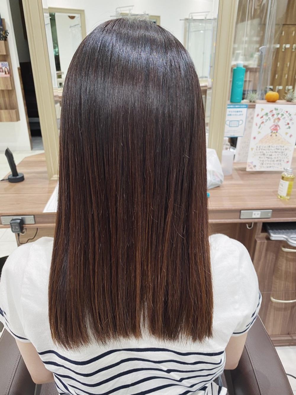縮毛矯正の施術時間と持ち。
