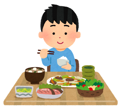 4.食事などで、しっかり栄養を取ること。