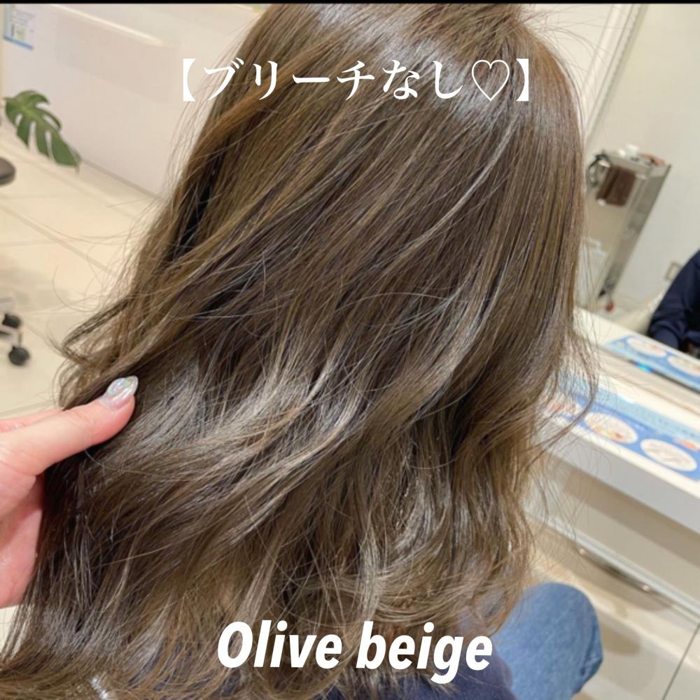 オリーブベージュ♡