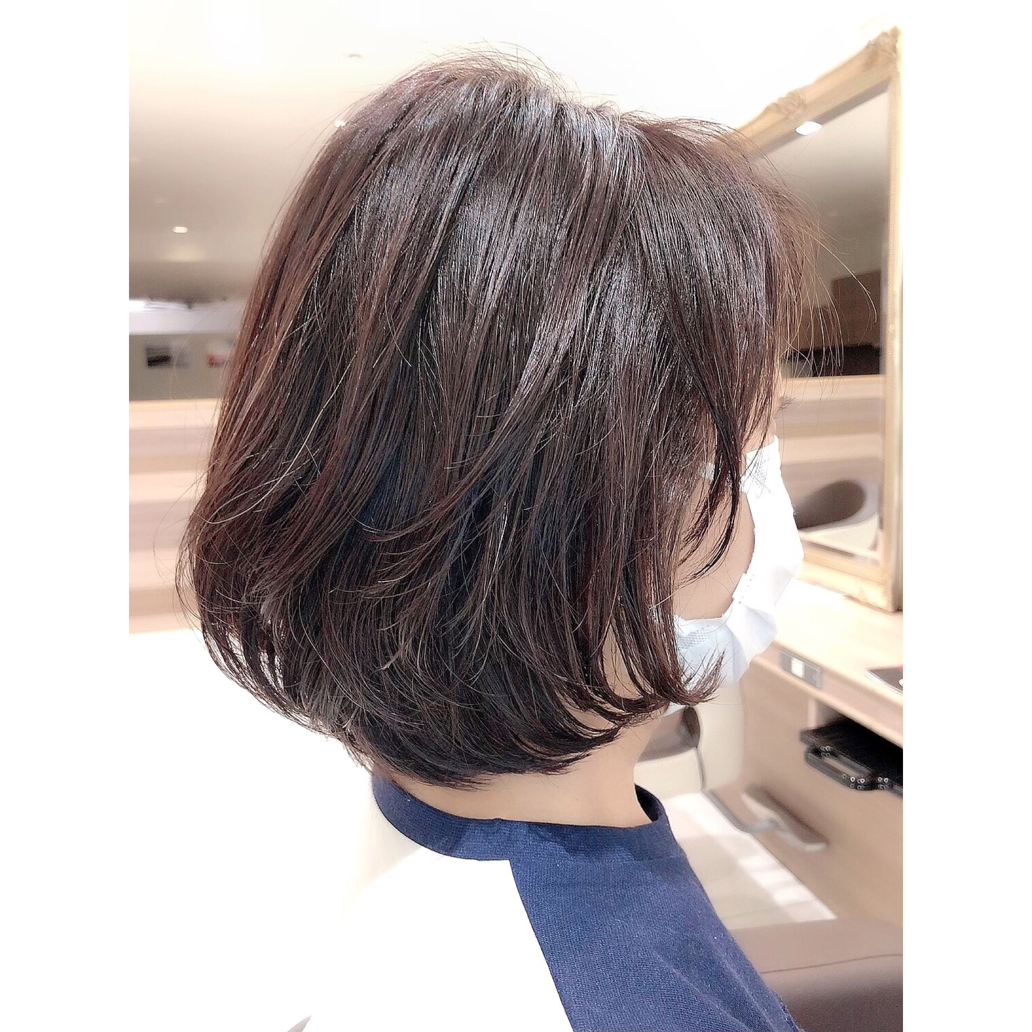 グラデーションボブ(段低め)