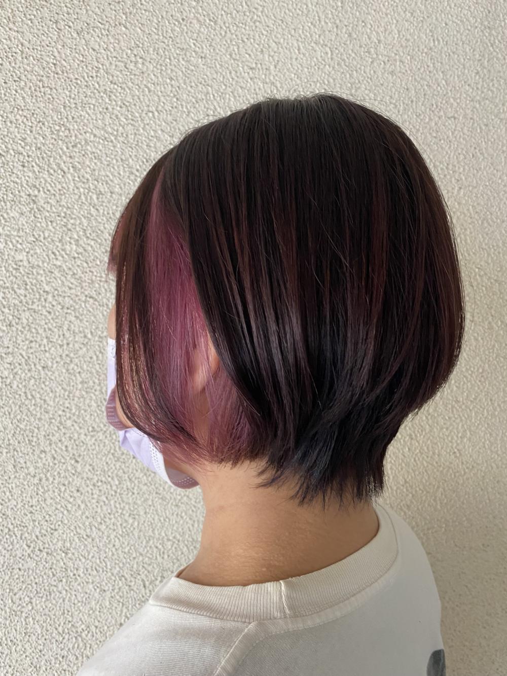 ブリーチ初心者でもチャレンジしやすいインナーカラー