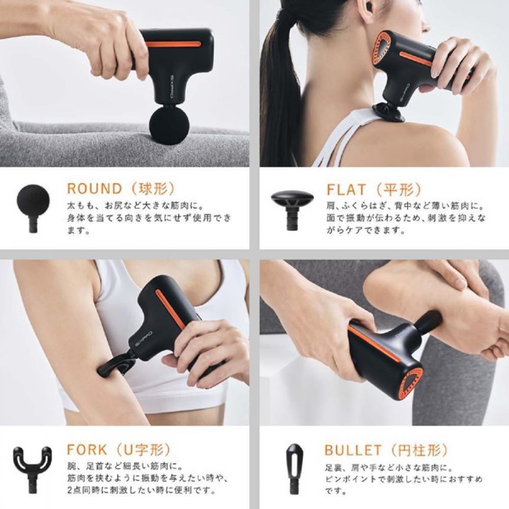 ●4種類のアタッチメント
