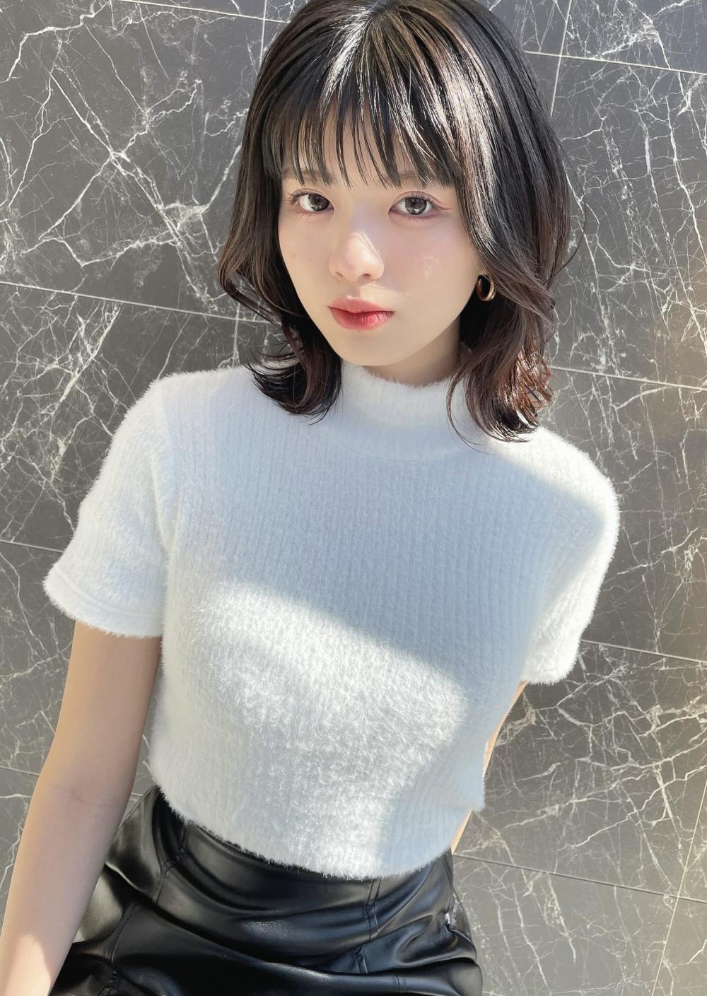 ☆ミディアム×レイヤーでお洒落な印象