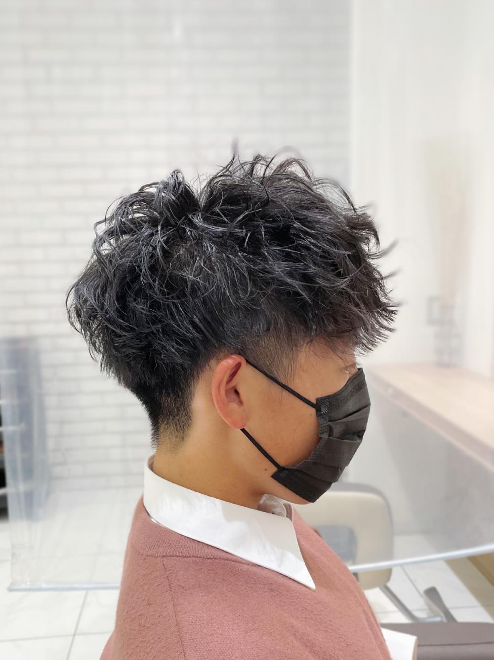 波巻パーマ