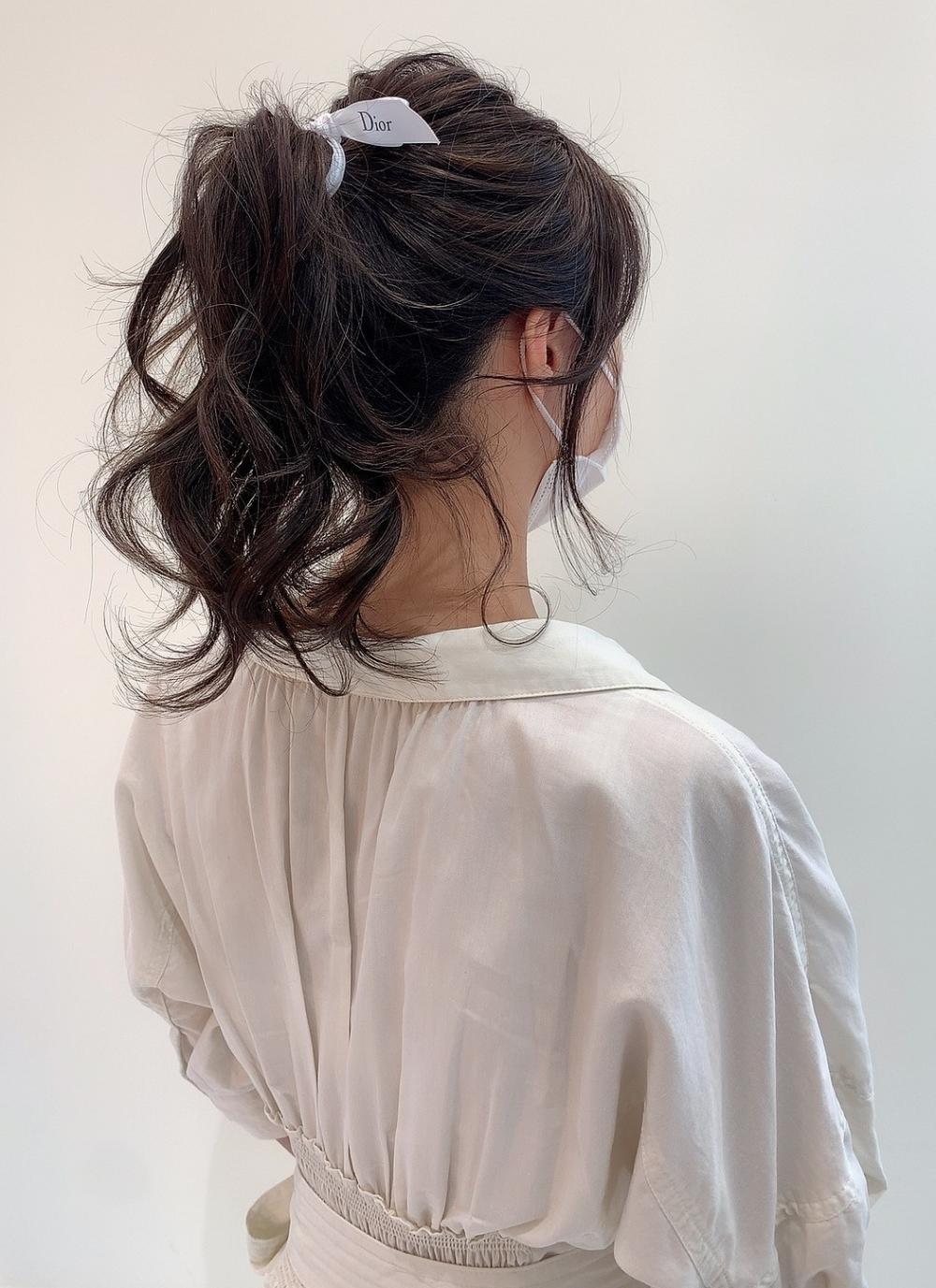 ロングヘアになった自分を想像して…