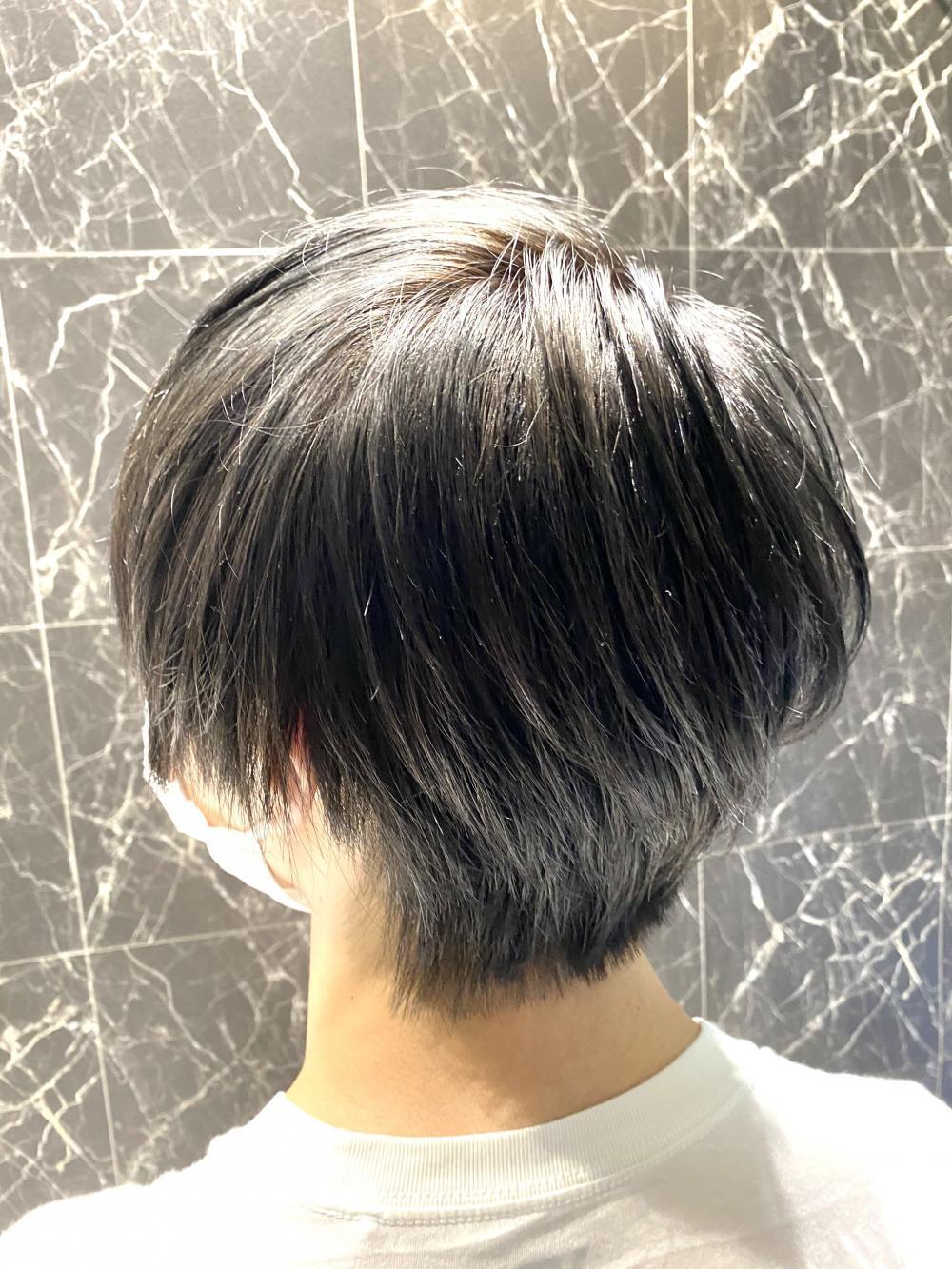 気になる部分の縮毛矯正