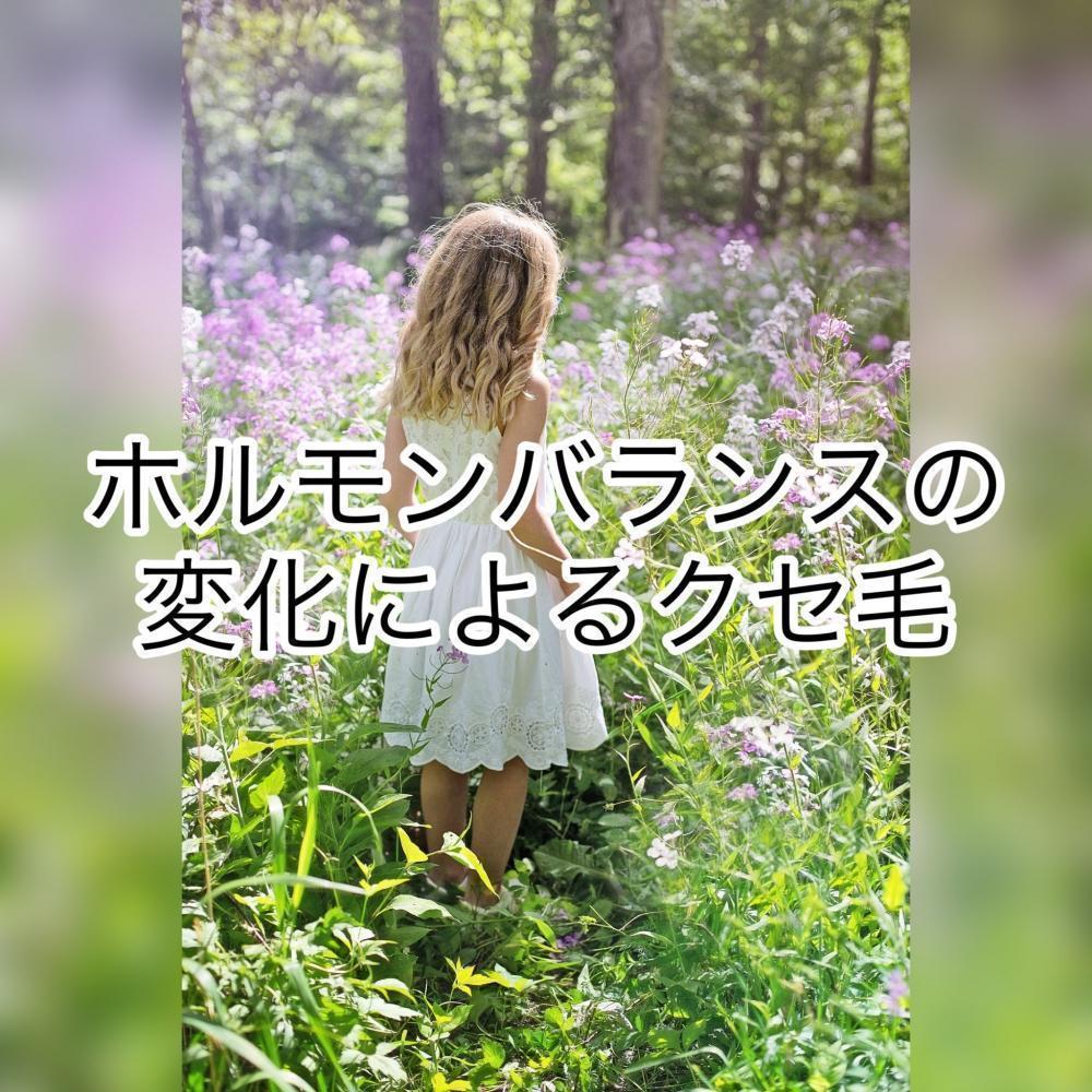 ホルモンバランスによるクセ毛
