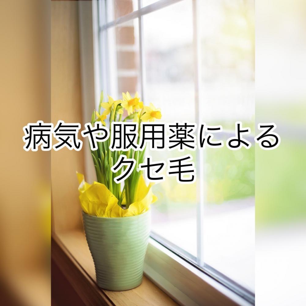 病気や服用薬によるクセ毛