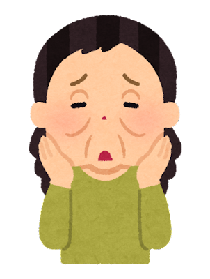 お顔のたるみは頭皮のたるみ