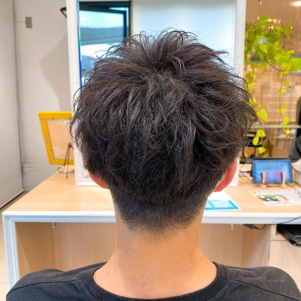 実際に直毛で硬毛の髪質のお客様にかけてみた！