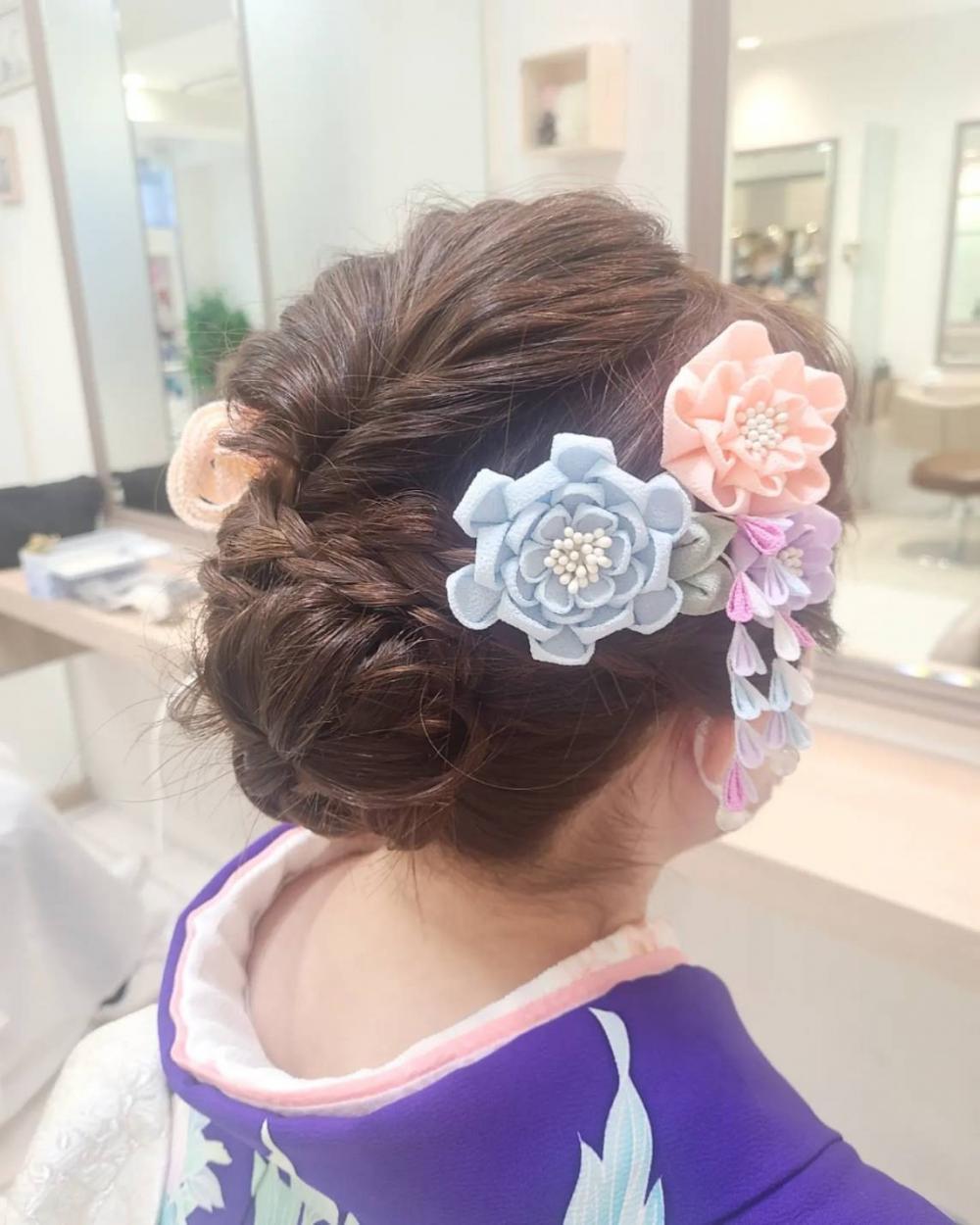キュートな大人ヘアアレンジ
