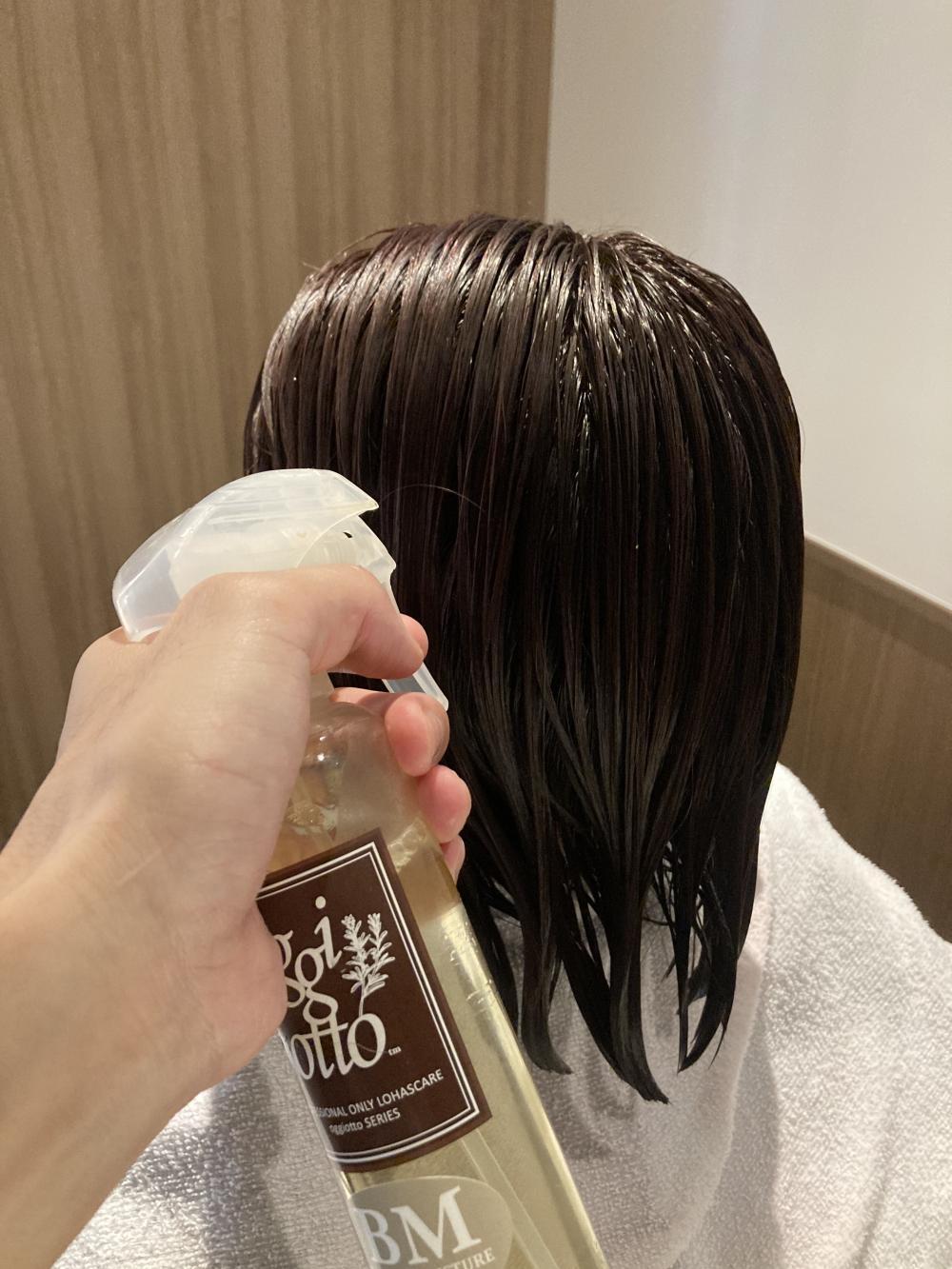 実際にトリートメントをしていきます！